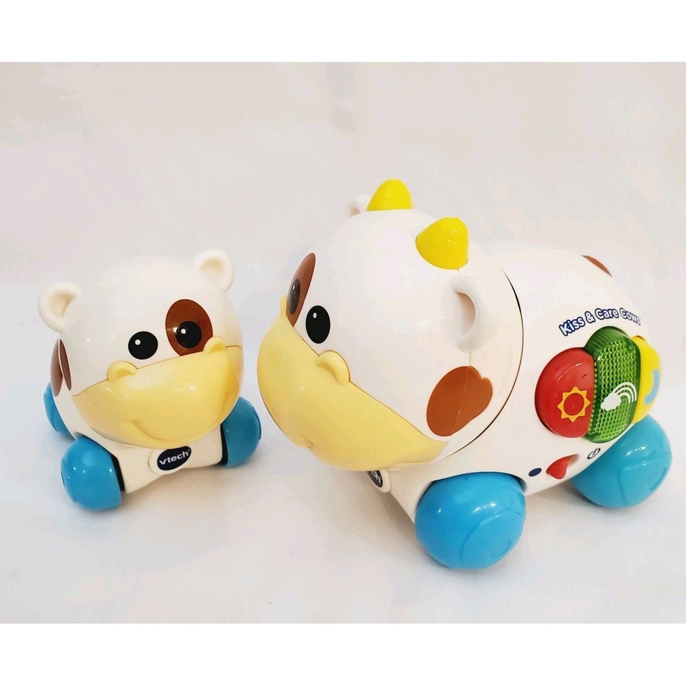 Vtech Kiss And Care Cows Mom and Baby Pretend Play Magnetic‎ Toys works